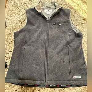 Woolrich Fleece Vest – Large – Cinder Gray - women’s